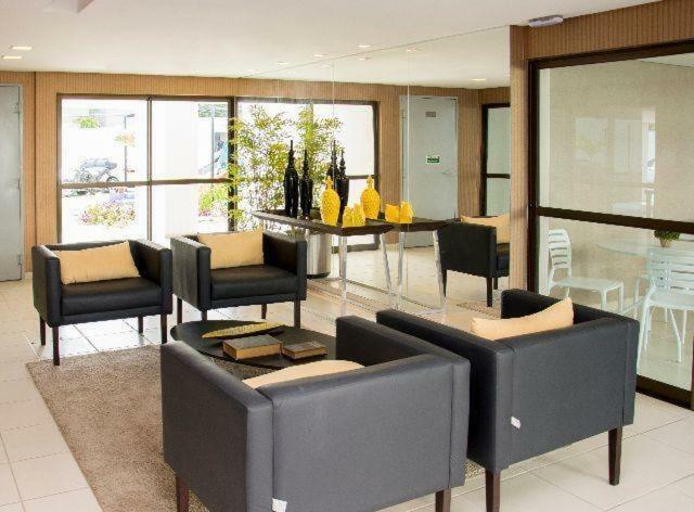 MaceióApt Alto Padrao Todo Mobiliado E Decorado Em Cond. Fechadoアパートメント エクステリア 写真